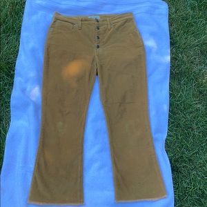 High-wasted Corduroy jeans